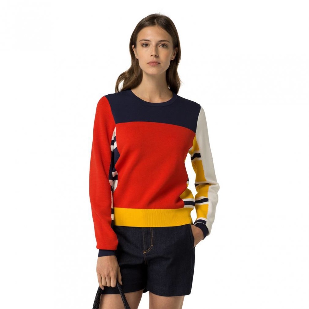 Tommy Hilfiger Color-Block Sweater